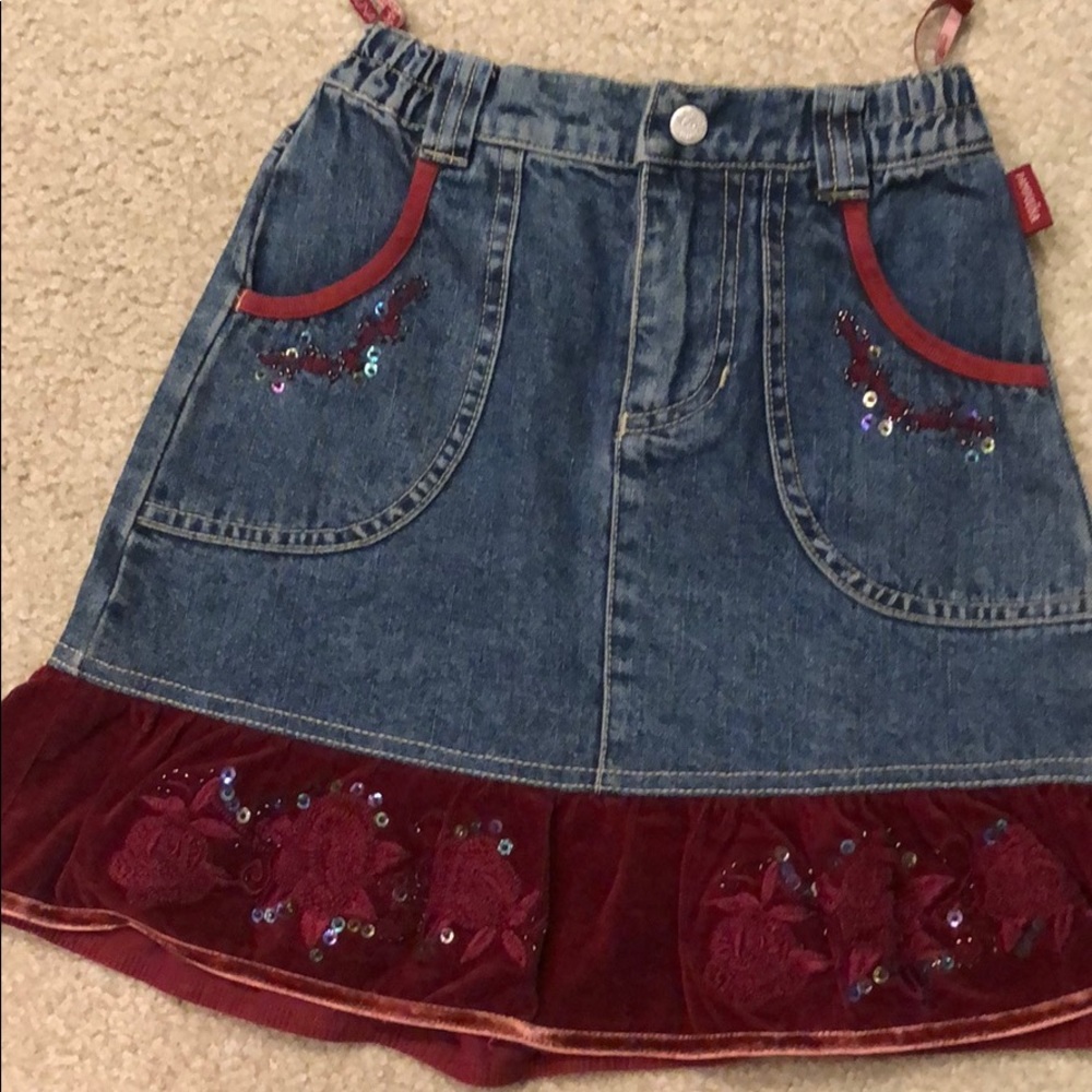 Pampolina Girl denim skirt